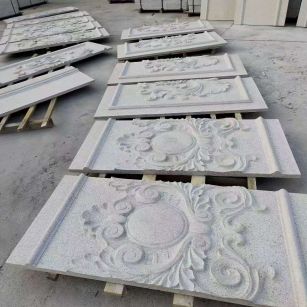 张家界 芝麻白干挂雕花板