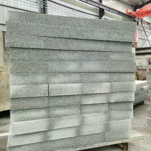 张家界 芝麻白10公分300*600广场地铺，A料定制，尺寸标准，厚薄均匀