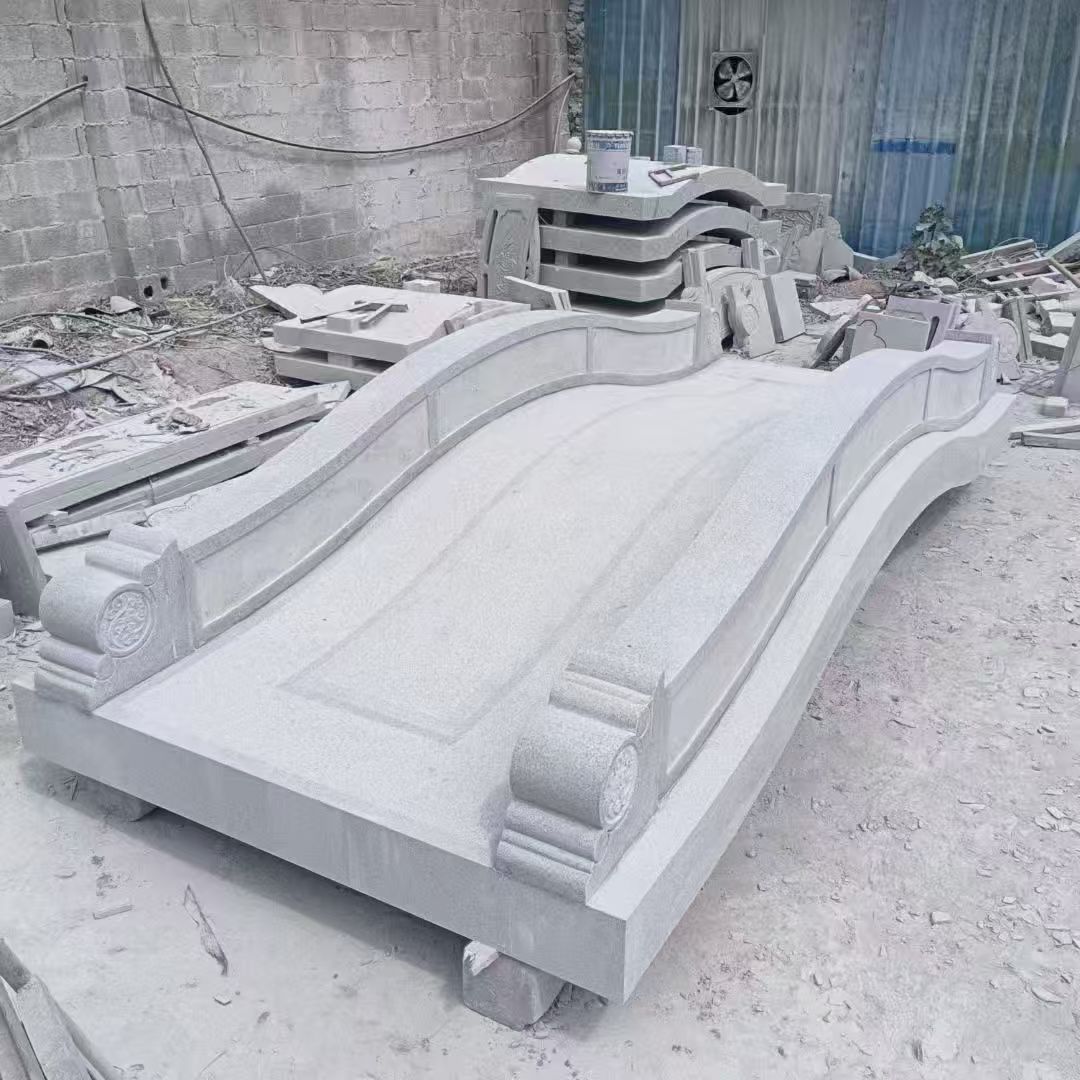 张家界 芝麻灰花岗岩园林景观 小石桥