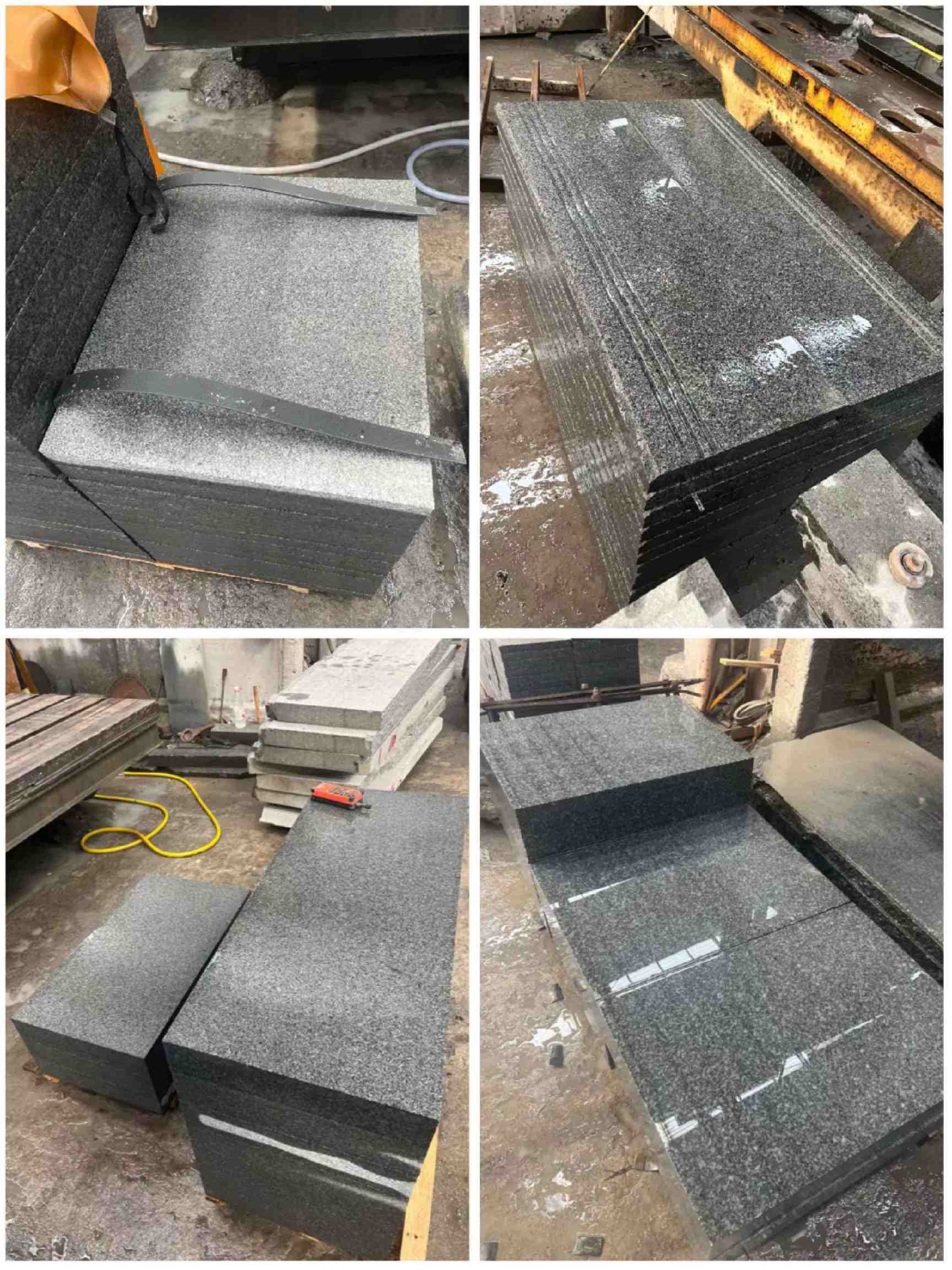 张家界 芝麻黑地铺石材