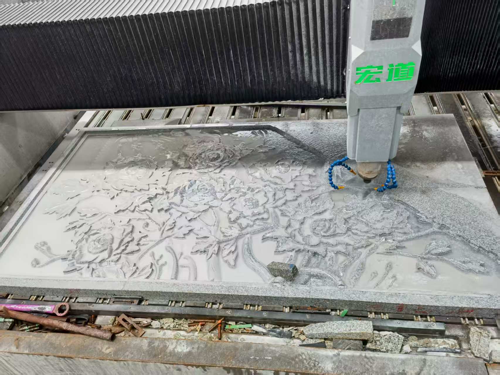 张家界 别墅墙面石材雕刻