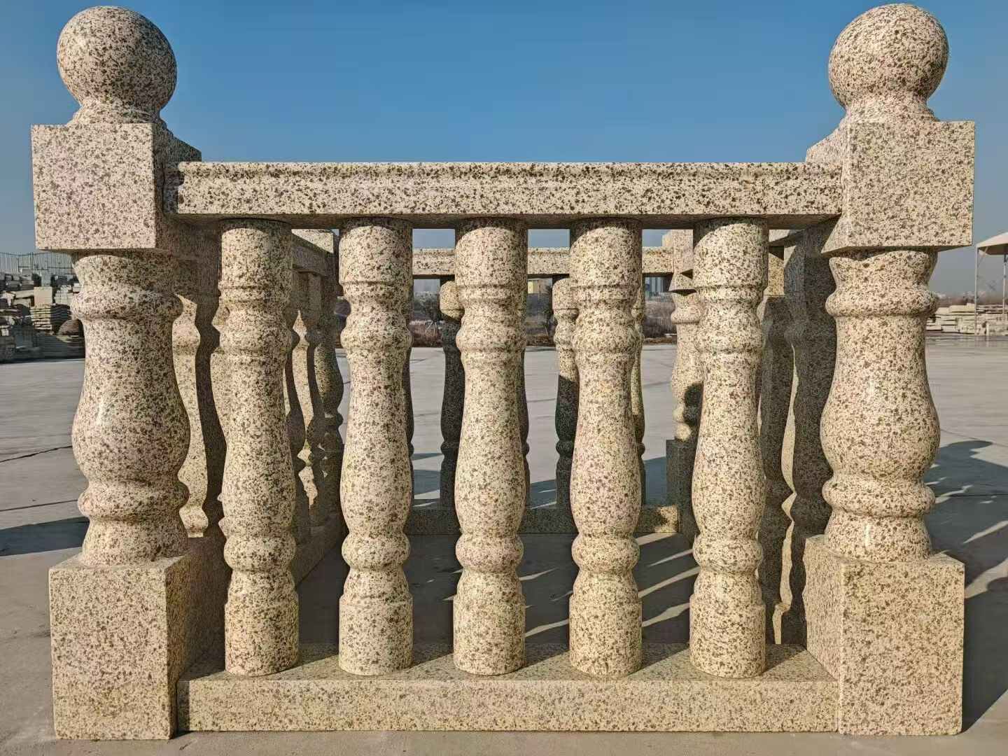 张家界 黄金麻栏杆（扶手，花瓶柱，将军柱）