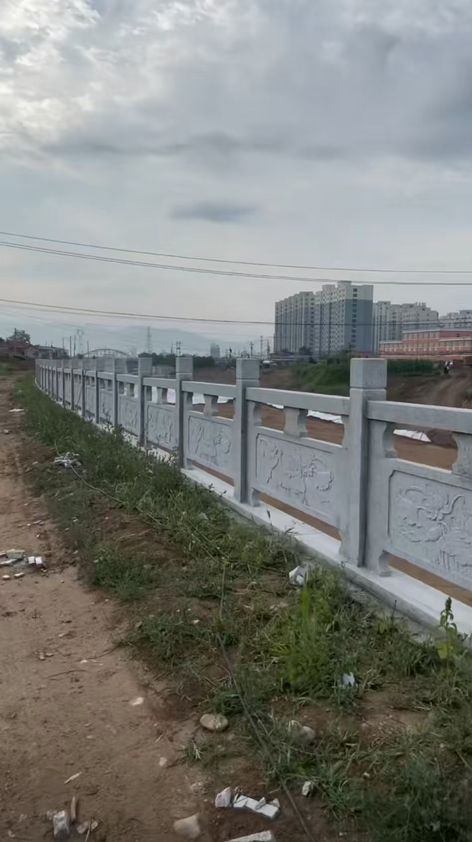 张家界 石材河道栏杆