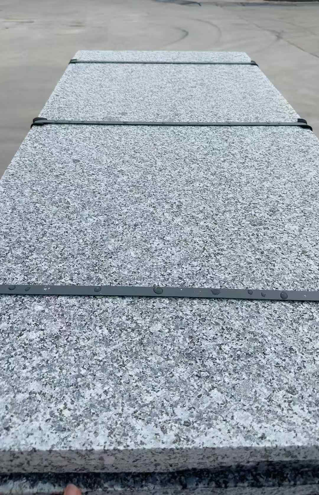 张家界 芝麻黑火烧面毛板，条板，半成品